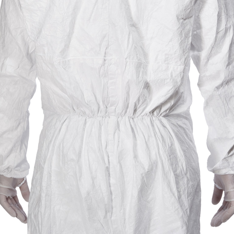 Combinaison stérile à col en Tyvek® ISOCLEAN®