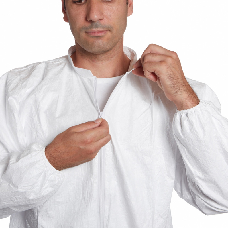 Blouse en Tyvek® à glissière avec 2 poches "500 LABO"