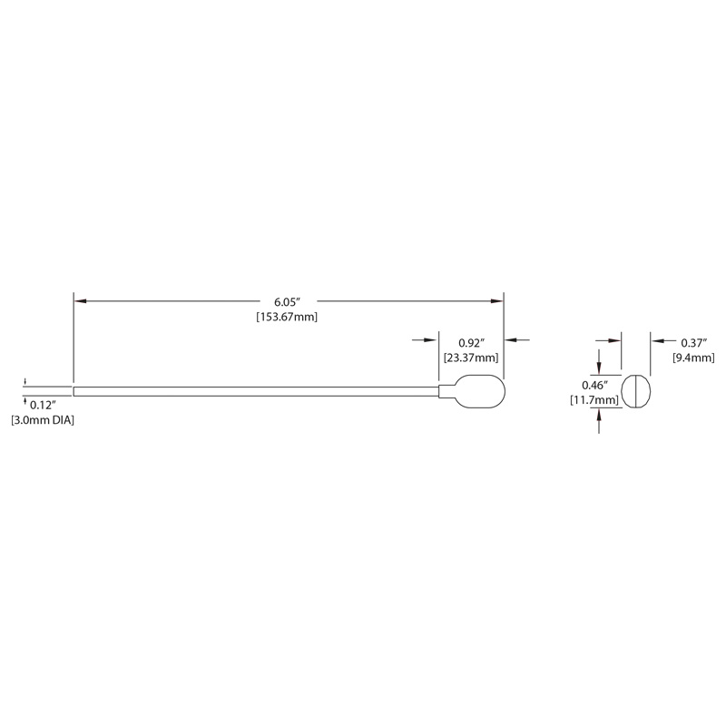 Swabs en mousse CONSTIX® SF-3