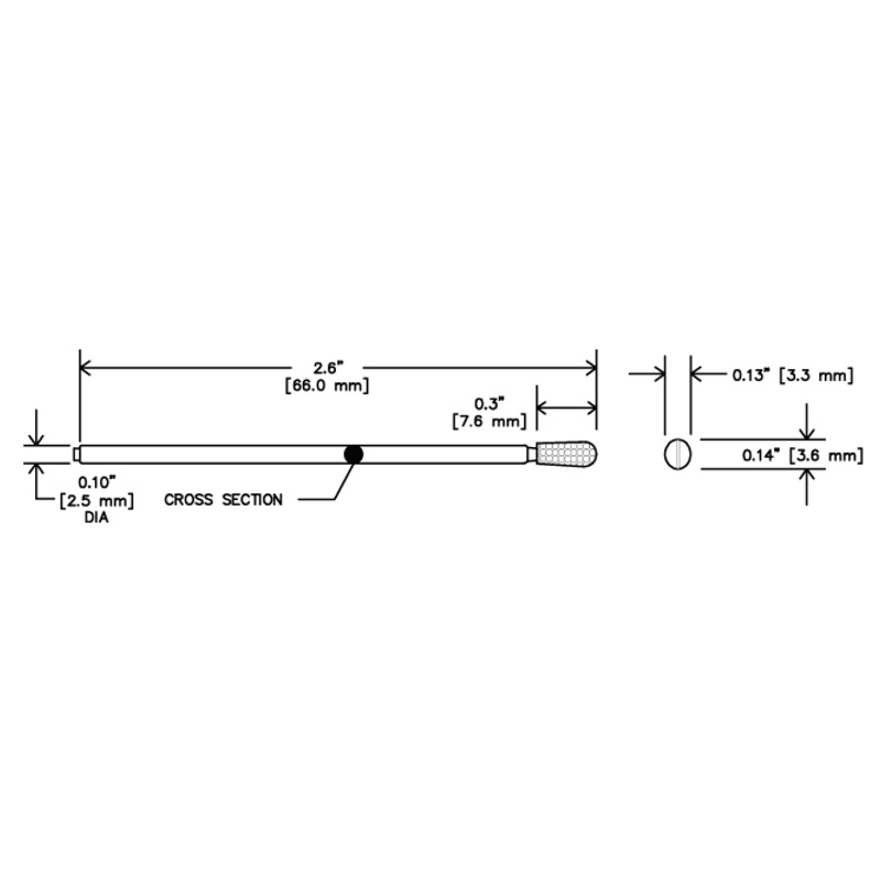 Swabs en mousse CONSTIX® SF-9