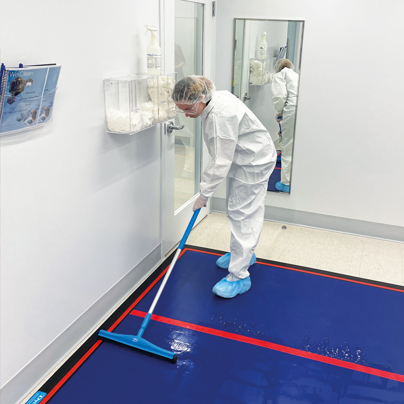 Tapis adhésif permanent DYCEM® CLEANZONE
