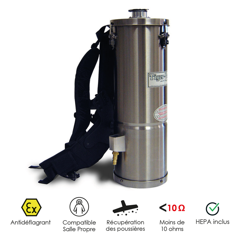 Aspirateur ATEX cat.2 industriel SSAT-6L