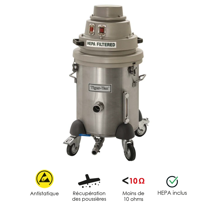 Aspirateur pour le ponçage C-10 EX (IT-40L) CFE HEPA