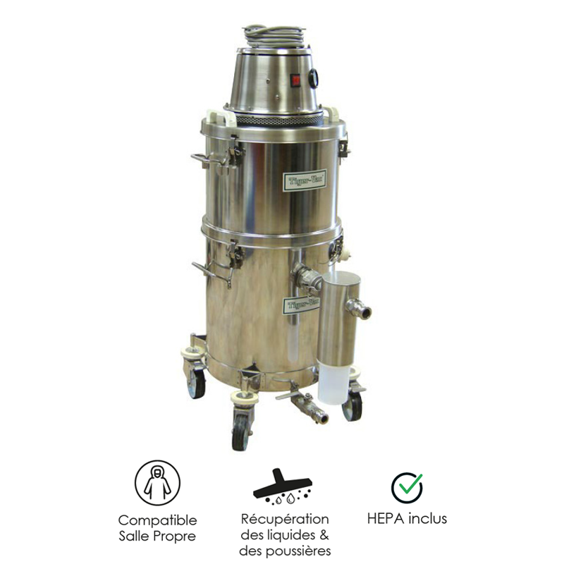 MRV-16 (4W) SS Mercury Vacuum Cleaner