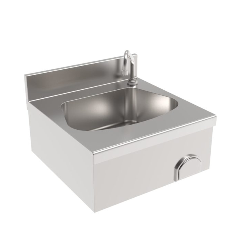 Lave-mains avec commande au genou