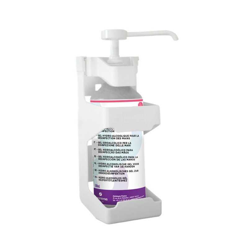 Wall-Mounted Dispenser for Solutions