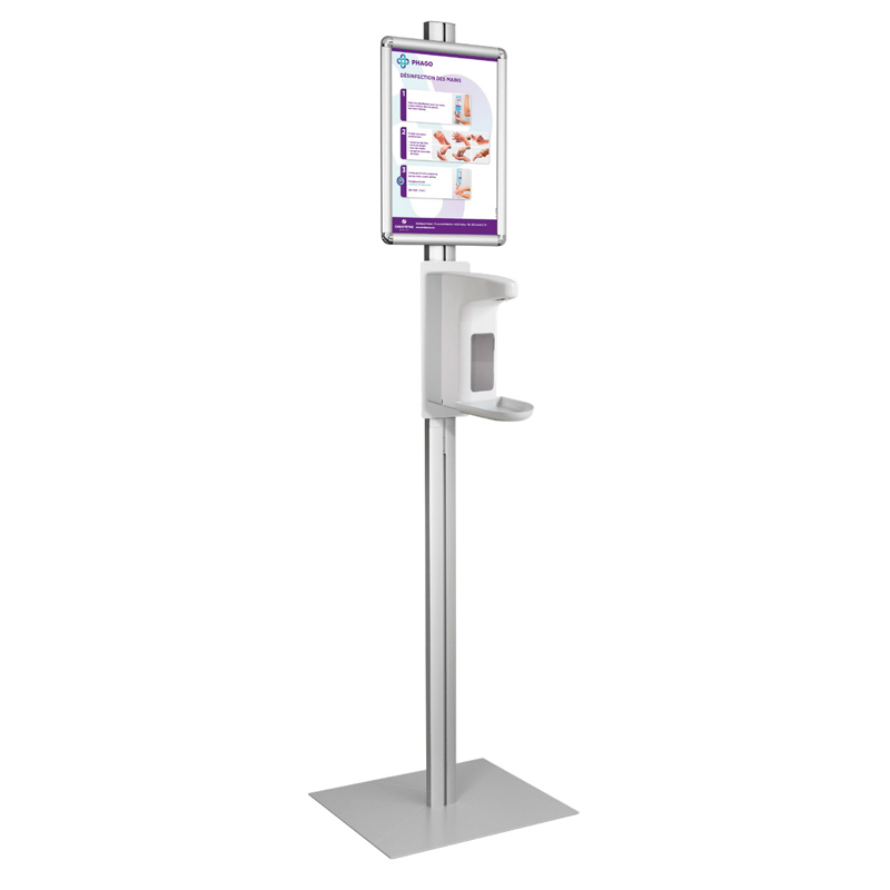 Distributeur totem automatique pour solutions