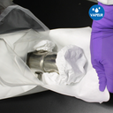 CleanView® 100% Tyvek® Sterilisation Bouffant Caps with Tunnelled Elastic