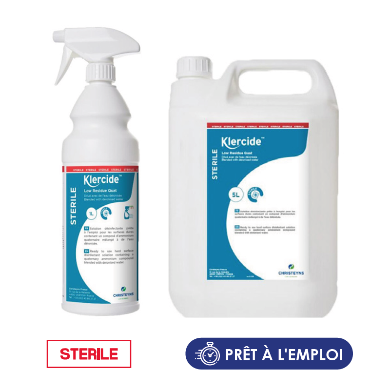 Biocide Klercide Low Residue Quat