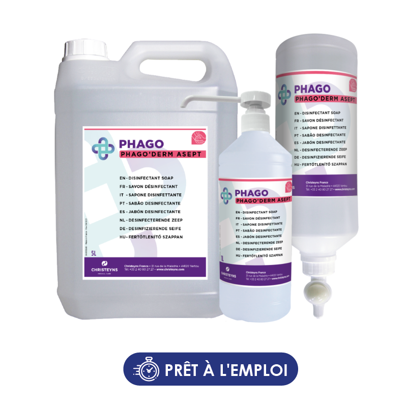 Solution moussante Phago'Derm Asept