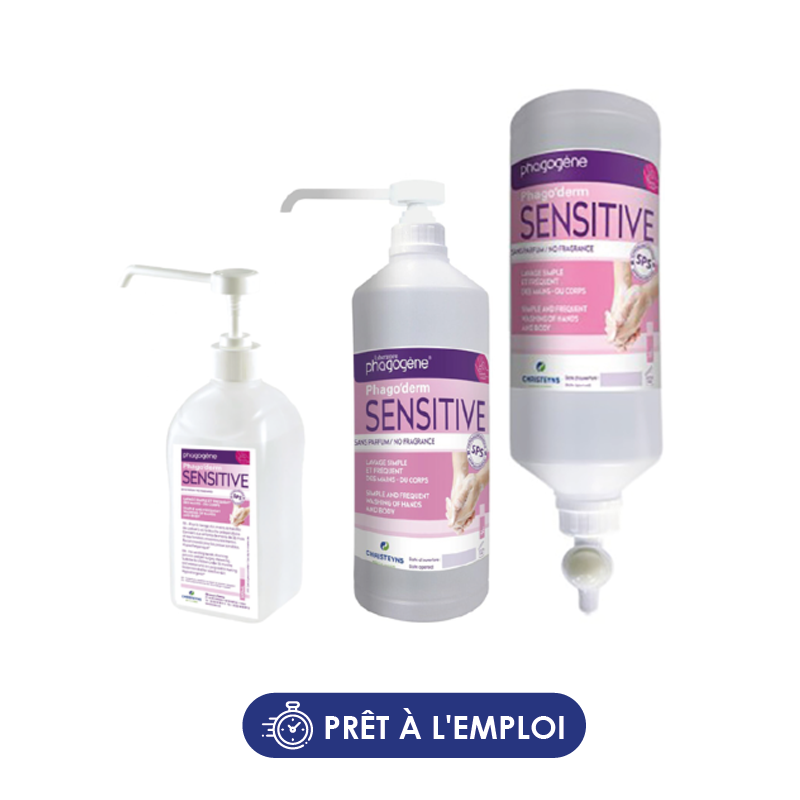 Solution moussante Phago'Derm Sensitive