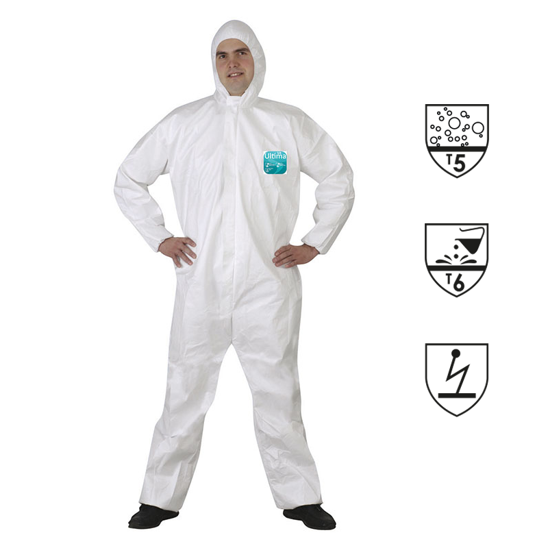 Hooded Microporous Coverall "ULTIMA"