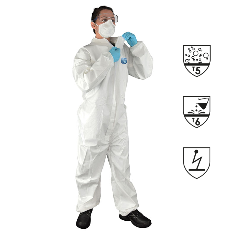 Collared Microporous Coverall "ULTIMA"