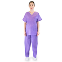 Pyjama en SMS parme