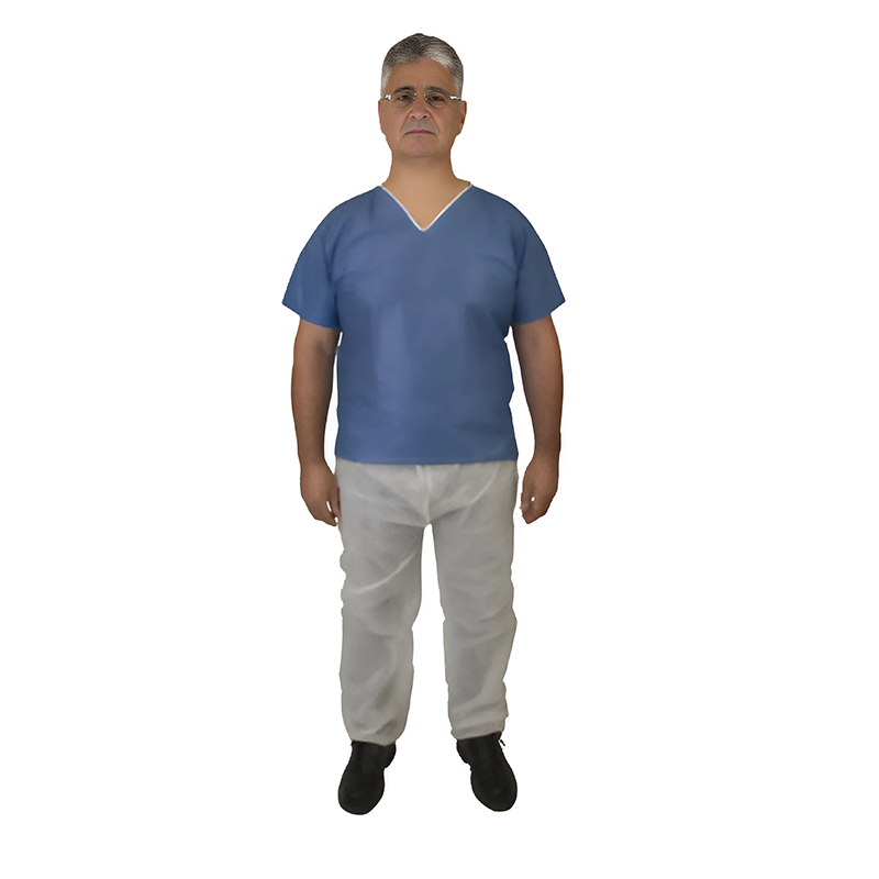 White Polypropylene Trousers