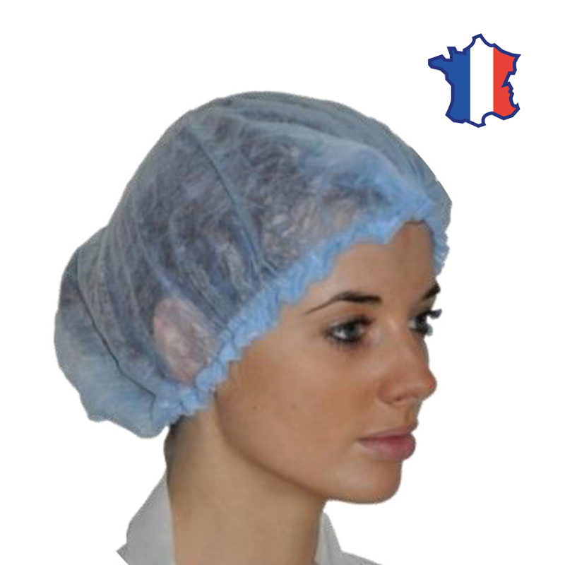 Charlotte en polypropylène à clip bleue