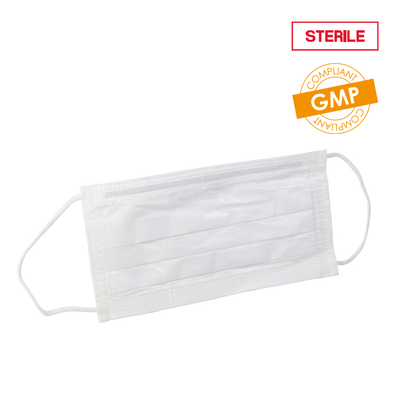Masque cleanroom stérile à élastiques auriculaire KIMTECH® M3