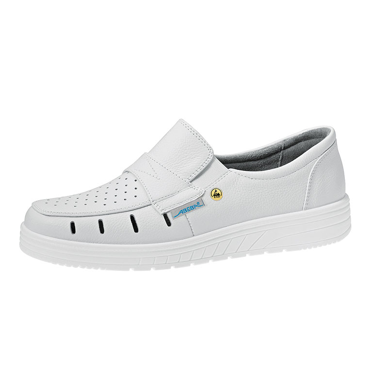 Mocassin de travail ESD Air Cushion blanc