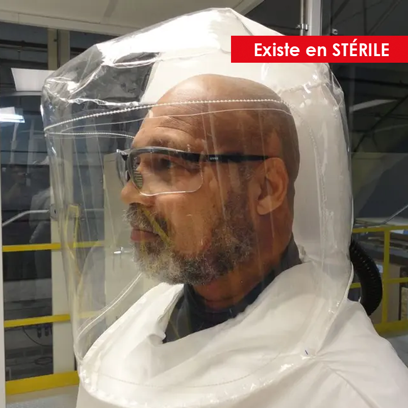 Cagoule ventilée Sentinel Clear XE™ ATEX