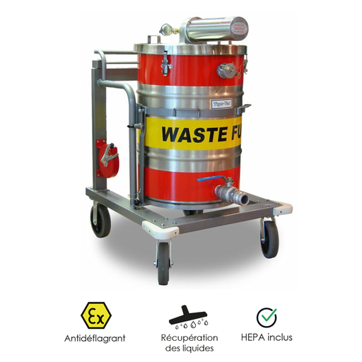 [WEB-TIG110278-TIG110282] SS-55 (DM/DMB) TE Series Fuel Recovery Vacuum Cleaner
