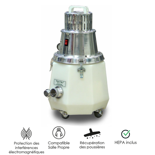[WEB-TIG110135B] Aspirateur salle propre (poussières) CR-4D