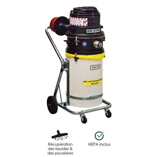 [WEB-TIG110569B] 4D-16 (TC) RE HEPA MR Containment/Asbestos Vacuum Cleaner (ASBESTOS)
