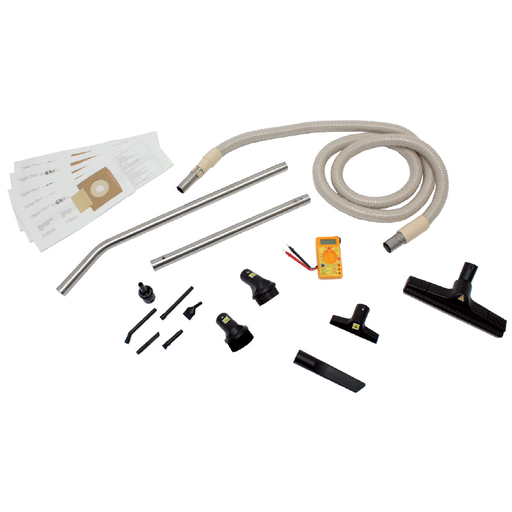 [WEB-TIG ACCESS ASPI ANTISTATIQUES] DN 38 mm Antistatic Accessory Kit for Vacuum Cleaners