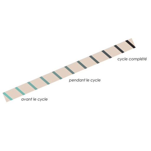 [WEB-PAPETERIE-ADHESIF1] Adhésif avec indicateur de cycle de stérilisation par vapeur