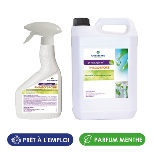 [WEB-PHAGO-SPO] Sporicide Phago'Spore