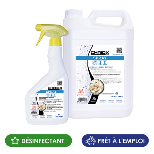 [WEB-PHAGO-DETER3] Détergent & désinfectant Chriox Spray