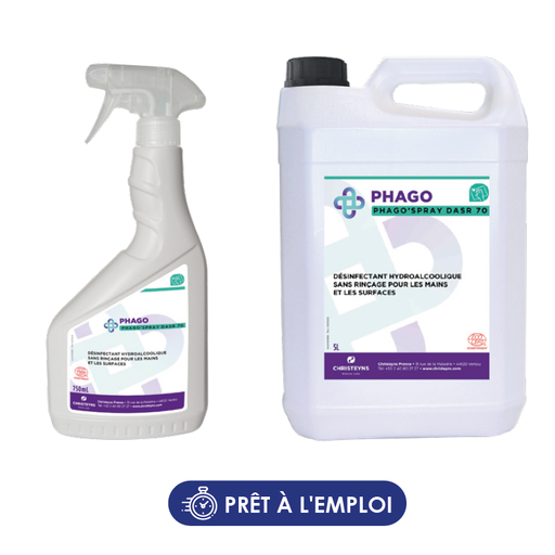 [WEB-PHAGOSPRAY] Phago'Spray DASR 70 Cleaner-Disinfectant