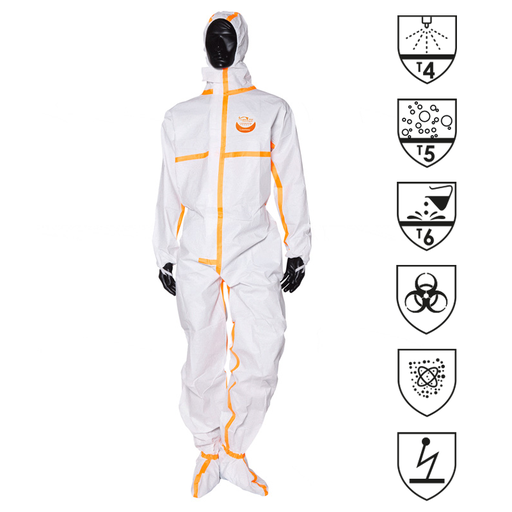 [WEB-WEEWL_PMI0x] WEE PRO® "MAX INTEGRAL" Microporous Full-Body Coverall