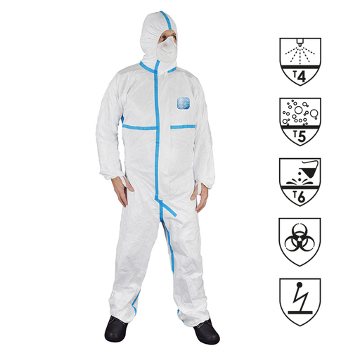 [WEB-NEWCM4] Combinaison à cagoule en microporeux "ULTIMA PREMIUM"