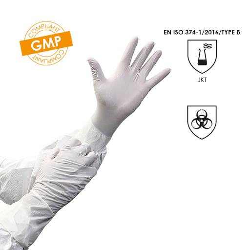 [WEB-BONAGL300] Gants cleanroom en nitrile CleanView® 12"