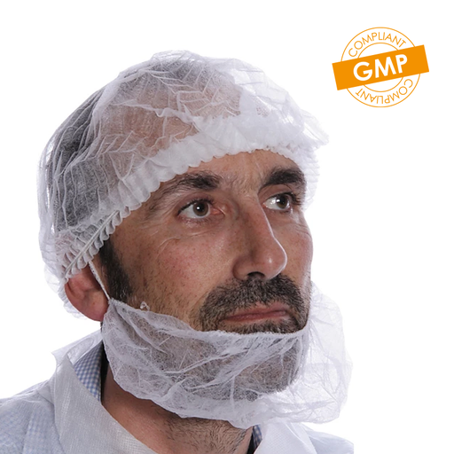[WEB-HOP70801] Cache-barbe en polypropylène élastiqué