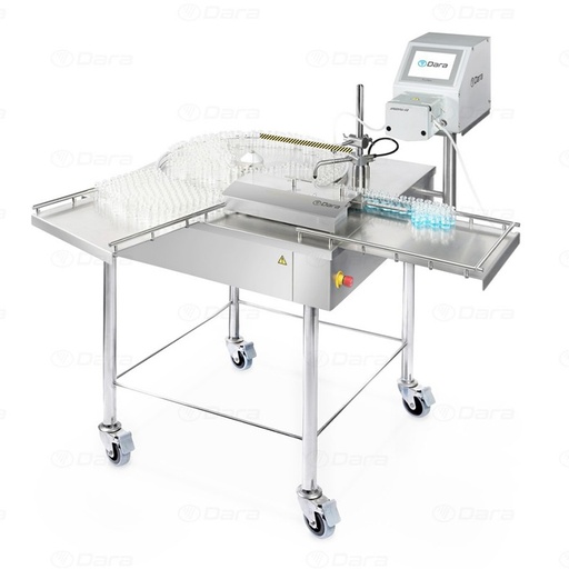 [WEB-SX100] Équipement de remplissage aseptique SX100 pour petits lots de flacons