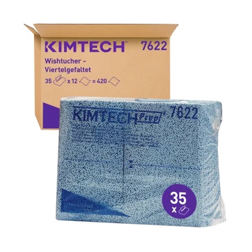 [WEB-KIM7622] KIMTECH® PREP Grey Room Nonwoven Hand Wipe
