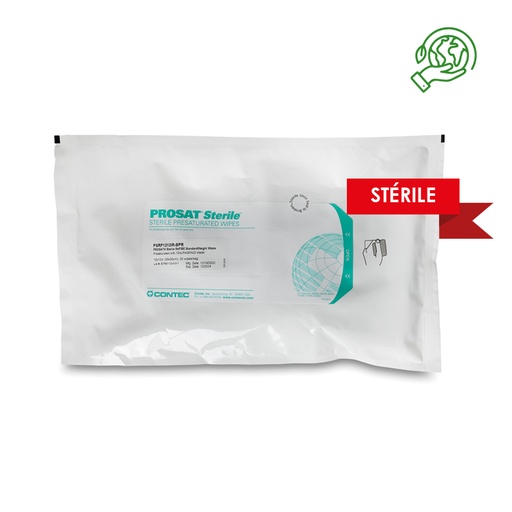 [WEB-CTCPSRF-99IR_BPRS] Contec® Refibe IPA STERILE 23x23 Pre-Saturated Wipes