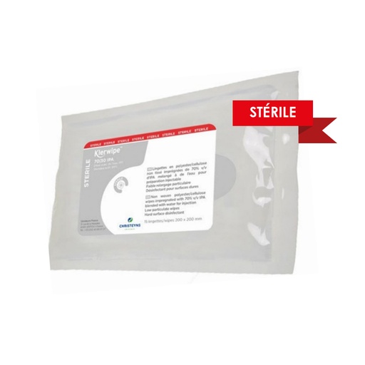 [WEB-SHI3079330S] Klercide® Klerwipe 7030 IPA Pre-Saturated Wipes