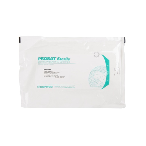 [WEB-CTCPSHS97030] Contec® Polynit Heatseal IPA 23x23 Pre-Saturated Wipes